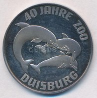 Németország DN '40 éves A Duisburgi Állatkert' Fém Zseton (30mm) T:1-(PP)
Germany ND '40 Jahre Zoo Duisburg' Metal Jeton - Non Classés