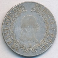 1806B 20kr Ag 'I. Ferenc' (6,22g) T:2-,3
Hungary 1806B 20 Kreuzer Ag 'Franz I' (6,22g) C:VF,F
Huszár: 1967., Unger III.: - Non Classés