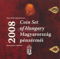 2008. 1Ft-100Ft 7klf Db + Mátyás Denár Ag Fantáziaverete 'Reneszánsz Emlékév' Dísztokos Forgalmi Szettben T:BU - Unclassified