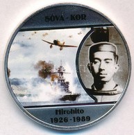 DN 'A Legnagyobb Uralkodó Dinasztiák - Sóva-kor / Hirohito 1926-1989' Ezüstözött Cu Emlékérem Tanúsítvánnyal (40mm) T:PP - Non Classés