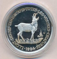 Andorra 1984. 20D Ag 'Kőszáli Kecske' T:PP Fo.
Andorra 1984. 20 Diners Ag 'Ibex' C:PP Spotted
Krause KM#24 - Unclassified