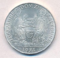 Ausztria 1974. 50Sch Ag '1200 éves A Salzburgi Dóm' T:1-,2  Austria 1974. 50 Schilling Ag '1200th Anniversary - Salzburg - Non Classés