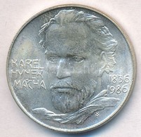 Csehszlovákia 1986. 100K Ag 'Karel Hynek Macha Születésének 150. évfordulója' T:1- Halvány Patina 
Czechoslovakia 1986.  - Non Classés