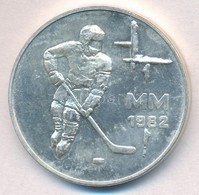 Finnország 1982. 50M Ag 'Jégkorong Világbajnokság' T:1- 
Finland 1982. 50 Markka Ag 'World Ice Hockey Championship Games - Non Classés