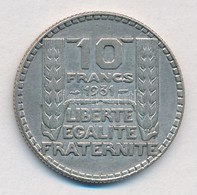 Franciaország 1931. 10Fr Ag T:2
France 1931. 10 Francs Ag C:XF - Non Classés