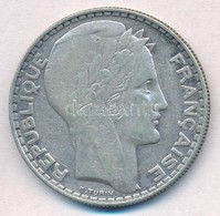 Franciaország 1933. 20Fr Ag T:2- 
France 1933. 20 Francs Ag C:VF 
Krause KM#879 - Non Classés