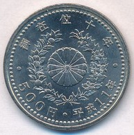 Japán 1999. 500Y Cu-Ni 'A Trónra Lépés Tizedik évfordulója' T:BU
Japan 1999. 500 Yen Cu-Ni '10th Anniversary Of Enthrone - Non Classés