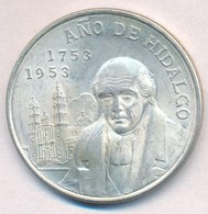 Mexikó 1953. 5P Ag 'Hidalgo Születésének 200. évfordulója' T:2
Mexico 1953. 5 Pesos Ag 'Bicentennial Of Hidalgo's Birth' - Non Classés