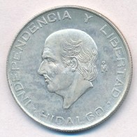 Mexikó 1955. 5P Ag 'Hidalgo' T:1-,2 
Mexico 1955. 5 Pesos Ag 'Hidalgo' C:AU,XF
Krause KM#469 - Non Classés