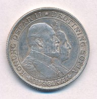 Svédország 1907. 2K Ag 'II. Oszkár / Arany Lakodalom évforduló' T:2,2-
Sweden 1907. 2 Kronor Ag 'Oscar II / Golden Weddi - Non Classés