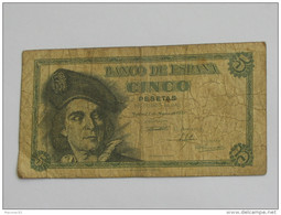 5 Cinco Pesetas 1948  Banco De Espana **** EN ACHAT IMMEDIAT **** - 5 Pesetas