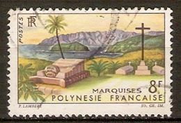 POLYNESIE  Française    -  1964 .    Y&T N° 33 Oblitéré.   Marquises - Gebraucht