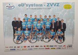 Czech Republik ED'system ZVVZ 2005 Professional Cycling Team Mint Card - Sport