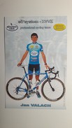 Jan Valach Czech Republik ED'system ZVVZ 2005 Professional Cycling Team Mint Card - Sport