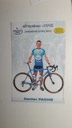 Xavier Pache Czech Republik ED'system ZVVZ 2005 Professional Cycling Team Mint Card - Sport
