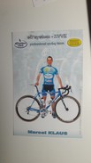 Marcel Klaus Czech Republik ED'system ZVVZ 2005 Professional Cycling Team Mint Card - Sports