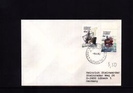 Australian Antarctic Territory 1985 Mawson Station Interesting Letter - Cartas & Documentos