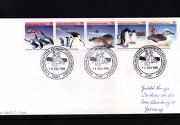 Australian Antarctic Territory 1988 Casey Station Interesting Letter - Briefe U. Dokumente