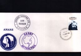 Australian Antarctic Territory 1984 Casey Station Interesting Ship Letter - Briefe U. Dokumente