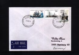 Australian Antarctic Territory 1985 Casey Station Interesting  Letter - Briefe U. Dokumente