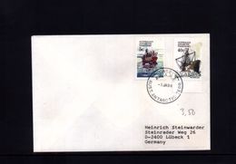 Australian Antarctic Territory 1984 Casey Station Interesting  Letter - Briefe U. Dokumente