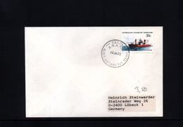 Australian Antarctic Territory 1983 Casey Station Interesting  Letter - Briefe U. Dokumente