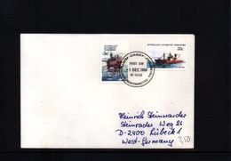 Australian Antarctic Territory 1980 Casey Station Interesting  Letter - Briefe U. Dokumente