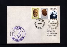 Australian Antarctic Territory 1984 Casey Station Interesting  Letter - Briefe U. Dokumente