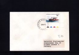 Australian Antarctic Territory 1982 Macquarie Is. Station Interesting  Letter - Briefe U. Dokumente