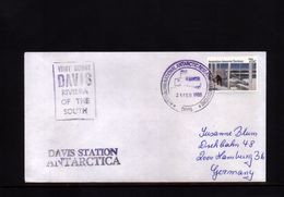 Australian Antarctic Territory 1988 Davis Station Interesting  Letter - Briefe U. Dokumente