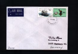 Australian Antarctic Territory 1985 Davis Station Interesting Ship  Letter - Briefe U. Dokumente