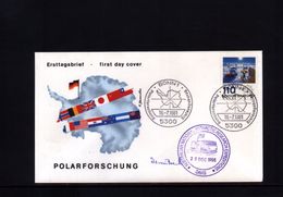 Australian Antarctic Territory 1988 Davis Station Interesting  Letter - Briefe U. Dokumente