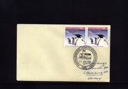 Australian Antarctic Territory 1989 Davis Station Interesting  Letter - Brieven En Documenten