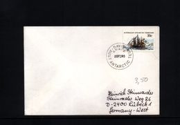 Australian Antarctic Territory 1980 Davis Station Interesting  Letter - Briefe U. Dokumente