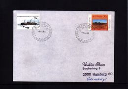 Australian Antarctic Territory 1986 Mawson Station Interesting  Letter - Brieven En Documenten