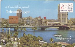 EGIPTO. EG-TEG-CHP-0003A. Nile Bridge (Caller ID). 1998. (443) - Egypte