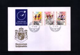 Liechtenstein 1992 Interesting Cover For ESSEN Philatelic Fair - Cartas & Documentos