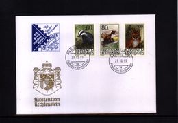 Liechtenstein 1993 Interesting Cover For SINDELFINGEN Philatelic Fair - Cartas & Documentos