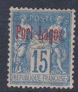 Port-Lagos N° 3 X  15 C. Bleu, Trace De Charnière Sinon TB - Nuovi