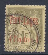 Port-Lagos N° 6 O  4 Pi Sur 1 F. Olive, Oblitération Moyenne 2 Dents Un Peu Courtes Sinon TB - Used Stamps