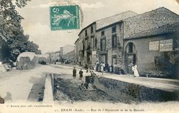 11 - Bram - Rue De L'abreuvoir Et De La Bascule - Bram