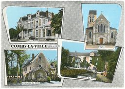 CPSM COMBS LA VILLE - 4 Vues - Multi-Vues - Ed. CIM N° 1 C - Combs La Ville