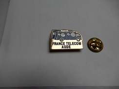 Beau Pin's  ,  France Télécom , Aude , Camion - France Telecom