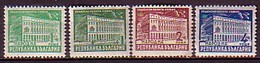 BULGARIA \ BULGARIE ~ 1947 - Serie Courante - Hotel Des Postes - 4v** - Unused Stamps
