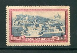 VATICAN- Expres Y&T N°7- Neuf Avec Charnière * - Exprès