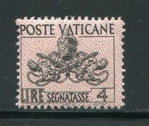 VATICAN- Taxe Y&T N°13- Neuf Avec Charnière * - Postage Due