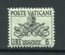 VATICAN- Taxe Y&T N°14- Neuf Avec Charnière * - Strafport