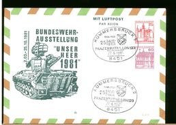 GERMANY - KUMMERSBRUCK - PANZER BATAILLON 123 - Private Covers - Mint