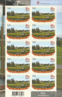 Iceland 2014 MNH Minisheet Of 10 Klambratun Parks V - Blocks & Sheetlets