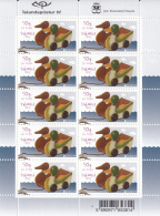 Iceland 2015 MNH Minisheet Of 10 Toy Duck Pull-a-long EUROPA - Blokken & Velletjes